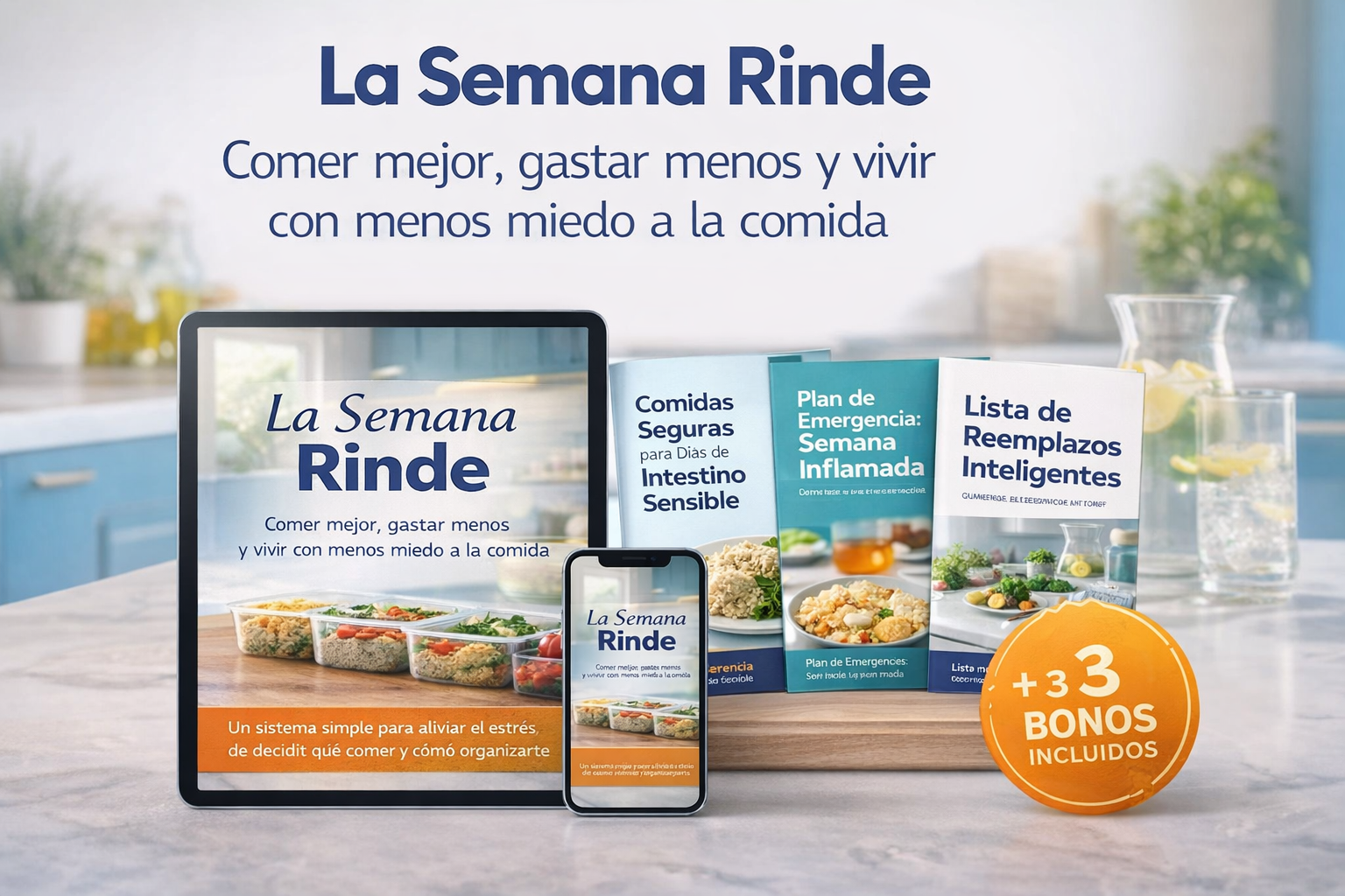 La Semana Rinde - Mockup